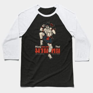 Classic Muay Thai The Art of Eight Limbs Baseball T-Shirt